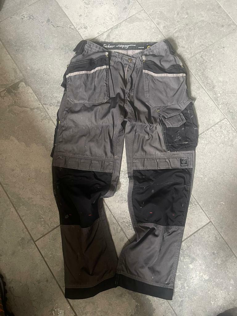 Snickers 3212 work trousers - worn 
